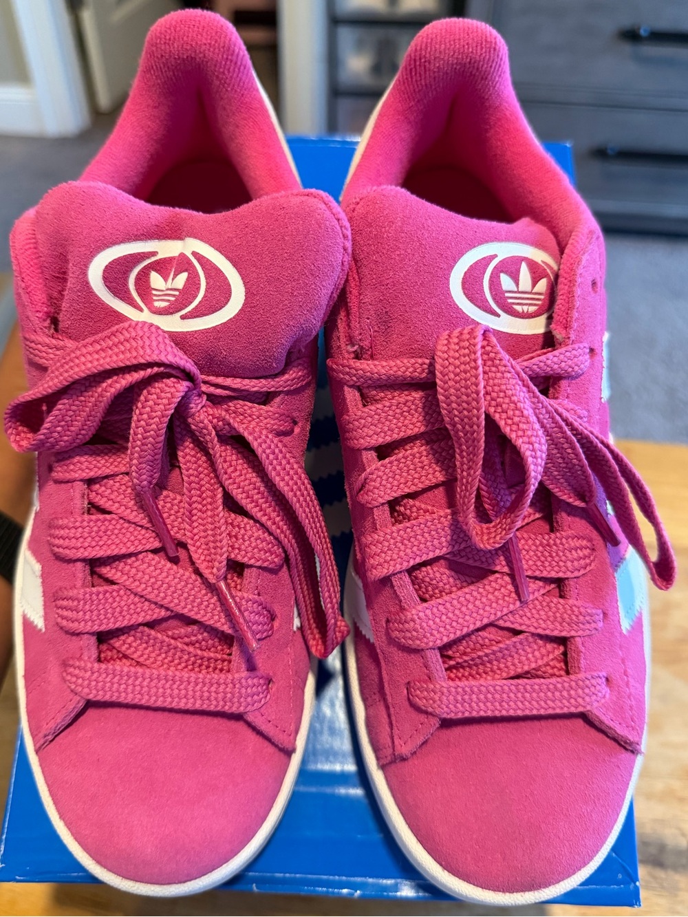 Adidas Campus 00s J Pink Suede Sneakers
